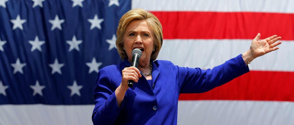 Eine AP-Umfrage sieht Hillary Clinton als sichere Präsidentschaftskandidatin der US-Demokraten. 