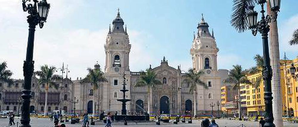 Lima, Plaza de Armas.