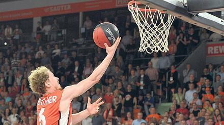 Auf dem Sprung. Per Günther führte Ulm in das Finale.