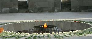 Genozid-Gedenkstätte in Eriwan. 