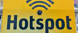 Gleich 100 Hotspots für freies W-Lan sollen heute in Berlin freigeschaltet werden. Diese Aufnahme entstand allerdings in Erfurt.