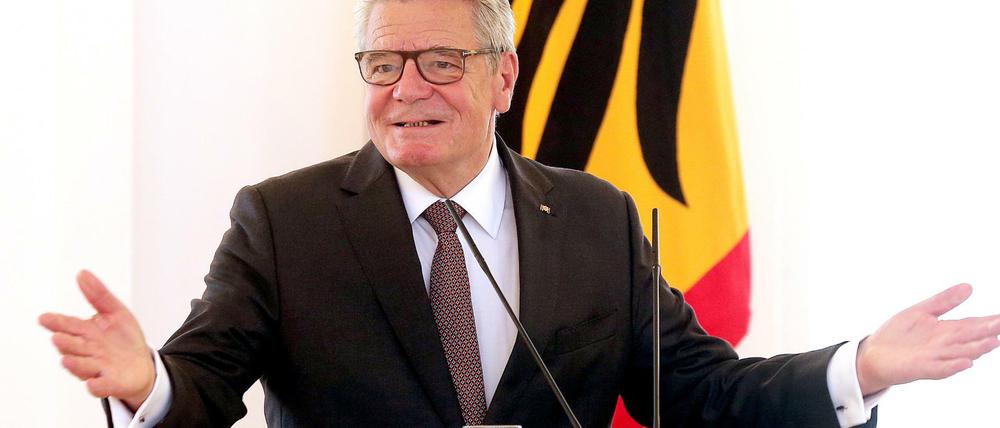 Ins Offene: Joachim Gauck. Sein Verzicht auf eine zweite Amtszeit könnte klug sein - und ein Gewinn für die Demokratie.
