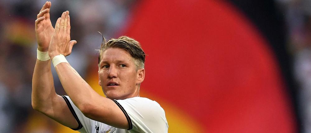 Bastian Schweinsteiger konnte mal wieder für Deutschland spielen.
