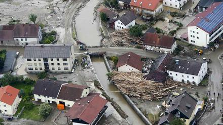 Im Ort Simbach am Inn starben vier Menschen.