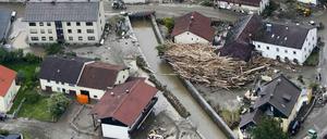 Im Ort Simbach am Inn starben vier Menschen.