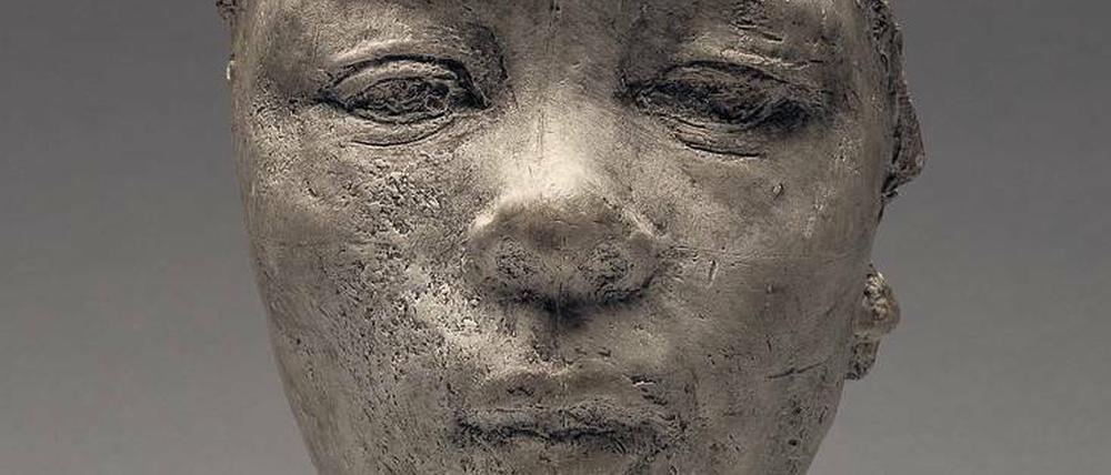 Gipsbüste. Der Bildhauer Auguste Rodin begeisterte sich für Hanako, die in Europa und Amerika um 1910 zum Star wurde.