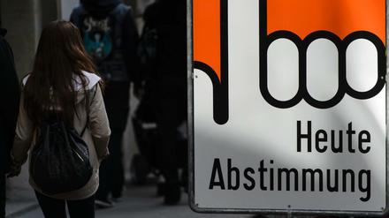 Die Bevölkerung hat in der Schweiz entschieden.