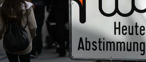 Die Bevölkerung hat in der Schweiz entschieden.