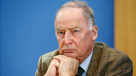 AfD-Vize Alexander Gauland. 