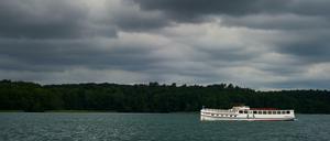 Ort des Unglücks. Der Werbellinsee. Ein früheres Foto zur Illustration dieses Artikels zeigte einen Steg, der mit den aktuellen Vorgängen in keiner Verbindung steht.