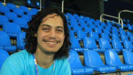 João Pedro Soares, 22 Jahre, ist Journalismus-Student. leidenschaftlicher Fußballer und Teil des deutsch-brasilianischen Nachwuchsreporter-Teams für die Paralympics-Zeitung (PZ) in Rio.