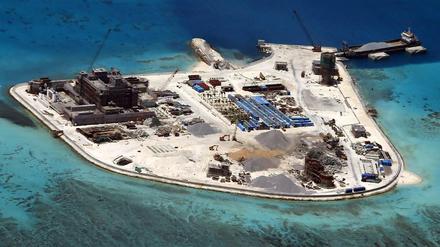 Spratley Island in südchinesischen Meer.