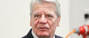 Bundespräsident Joachim Gauck.