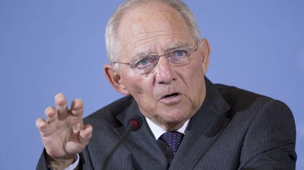 Wolfgang Schäuble. 