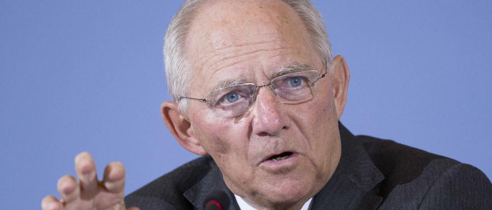 Wolfgang Schäuble. 