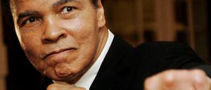 Gezeichnet, aber mit funkelnden Augen: Muhammad Ali im Jahr 2006.