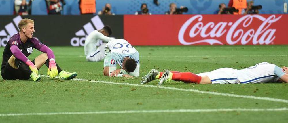 Zum Umfallen! England scheitert bei der EM im Achtelfinale an Island.