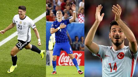 Gomez, Perisic und Ozyakup jubeln.
