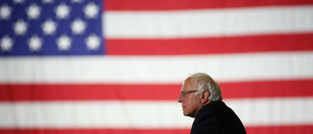 Am Donnerstag will Barack Obama Bernie Sanders - hier in Santa Monica - im Weißen Haus empfangen.