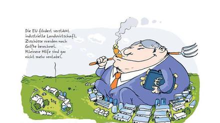 Der Wissenschafts-Comic zeigt die kulturelle Vielfalt beim Essen.