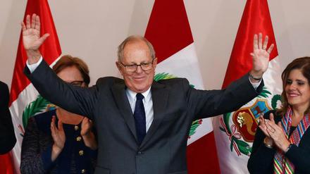 Will weiter auf Rohstoffexporte setzen: Perus neuer Präsident Pedro Pablo Kuczynski.