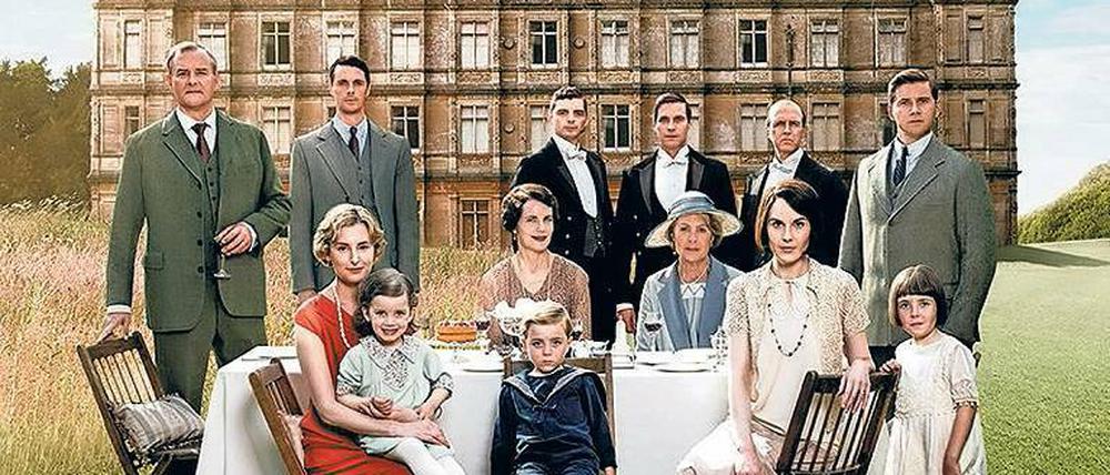 Die Crawleys und ihre Angestellten im Jahre 1925