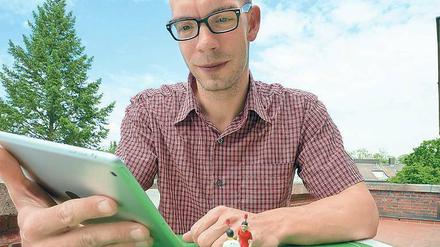Spielanalyse leicht gemacht: Alexander Bitzke entwickelte die Onlineplattform Fubalytics, die Stärken und Schwächen einer Mannschaft bei einem Spiel deutlich macht. Zu seinen Kunden zählen zahlreiche Profi-Vereine.