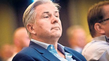 Lässige Nahbarkeit. Der ehemalige Regierende Bürgermeister am Montag bei der Veranstaltung des VBKI. 