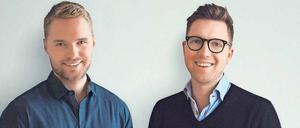 Die Gründer von Clinc Julien Arnold und Andreas Sohns.