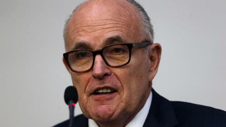 New Yorks Ex-Bürgermeister Rudolph Giuliani.