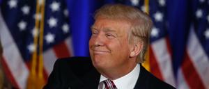 Donald Trump: Ihm gefällt, was er sieht.