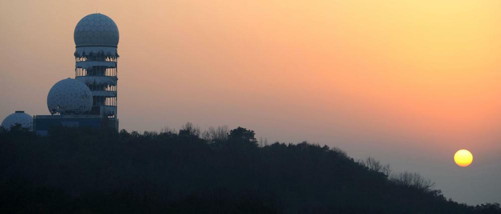 Romantik alpin. Sonnenuntergang am Teufelsberg.