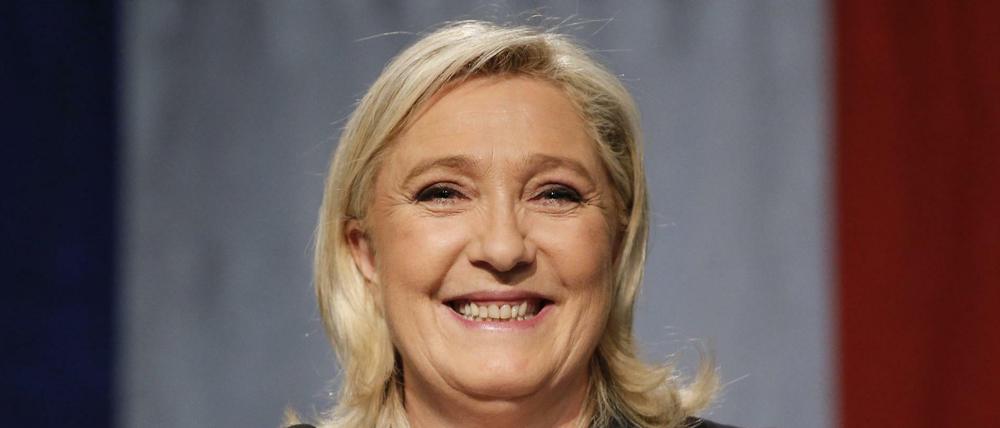 Marine Le Pen, Vorsitzende des Front National in Frankreich. 
