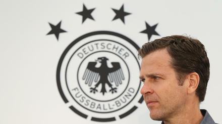 Adlerauge. Oliver Bierhoff, DFB-Teammanager.