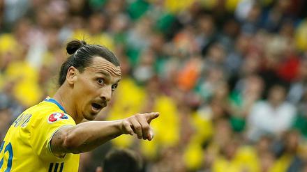 Zlatan Ibrahimovic gibt die Richtung vor.