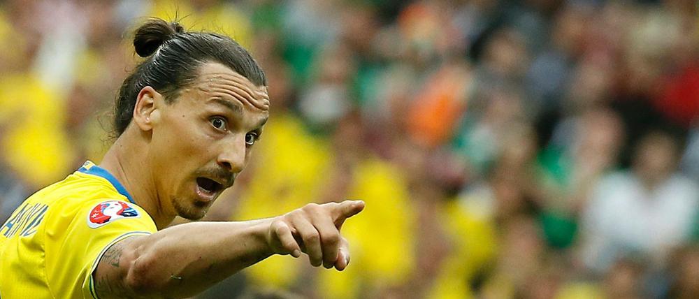 Zlatan Ibrahimovic gibt die Richtung vor.