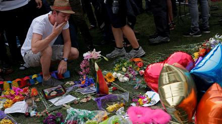 Gedenken an die Opfer des Massakers in Orlando