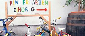 Es wird voll auf dem Parkplatz. Auch die die Zahl der Kinderräder vor den Kitas dürfte steigen. 
