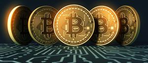 Massive Wertverluste: der Bitcoin.