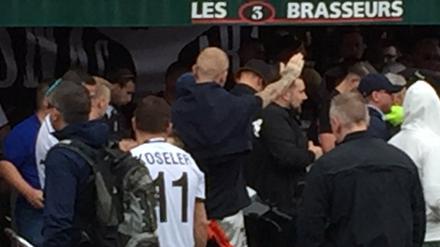 Deutsche Fans in Lille. So nicht.