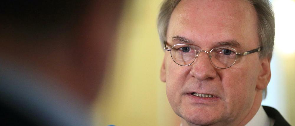 Der Ministerpräsident Sachsen-Anhalts, Reiner Haseloff (CDU). 
