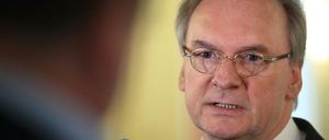 Der Ministerpräsident Sachsen-Anhalts, Reiner Haseloff (CDU). 