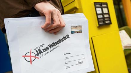 In Berlin laufen derzeit vier Volksbegehren.
