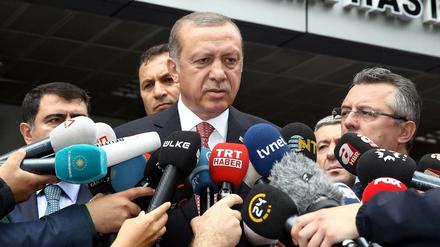 Kein Freund von Journalisten: der türkische Präsident Erdogan.