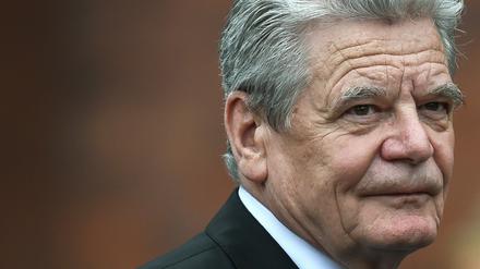 Bundespräsident Joachim Gauck. 