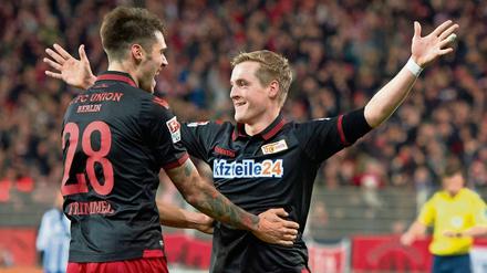 Felix Kroos will auch weiter bei Union jubeln.