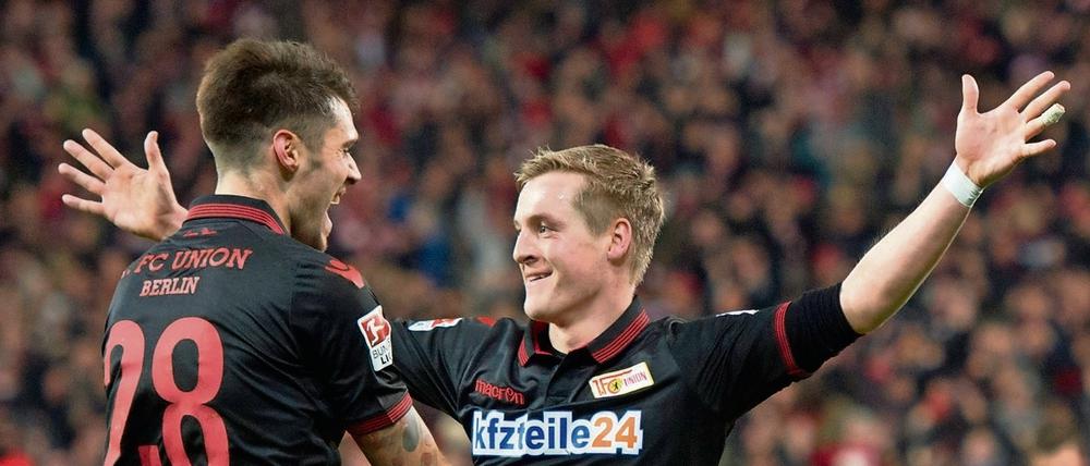 Felix Kroos will auch weiter bei Union jubeln.