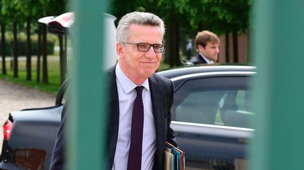 Innenminister Thomas de Maizière.