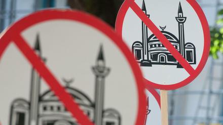 Hass auf Moscheen könnte das Motiv des Mannes sein.