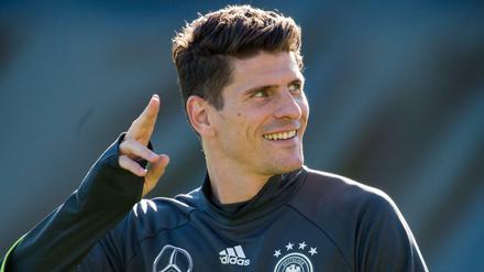 Nationalstürmer Mario Gomez - heute ist er gelassener. 